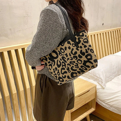 Hot Sale Large Women's Bag Large Capacity Shoulder Bags High Quality PU Leather Shoulder Bags Ladies Wild Bags Sac Main Femme